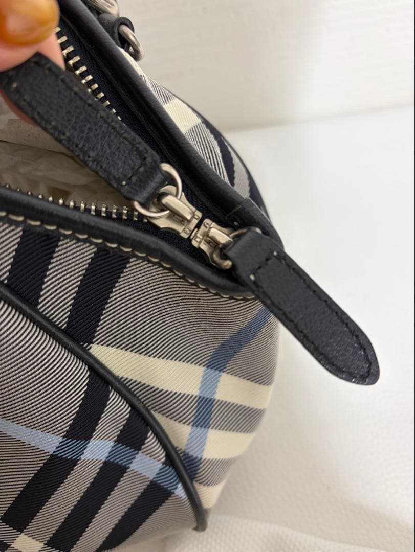 Burberry チェック柄 ハンドバッグ