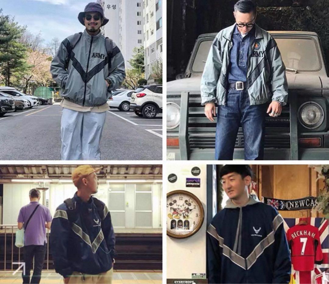 未使用 レプリカ セットアップ USAF パイロットトレーニング 濃紺 サイズL