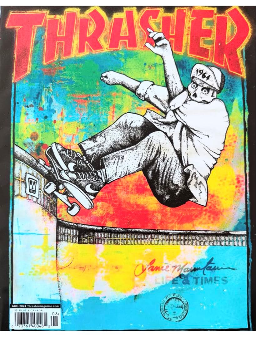 Lance Mountain x Anti Hero アート ポスター②