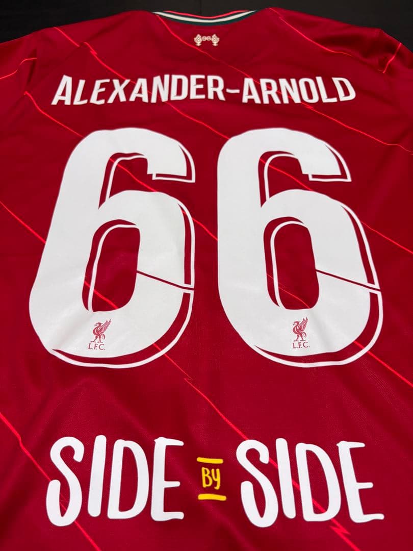 【美品】リバプール アーノルド 21/22 ユニフォーム Lサイズ相当
