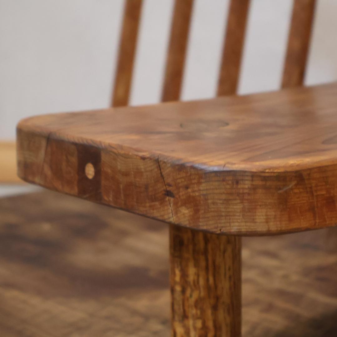 矢澤金太郎 ゆったりチェアー アームチェア 左肘 指物家具 板座チェア 1P