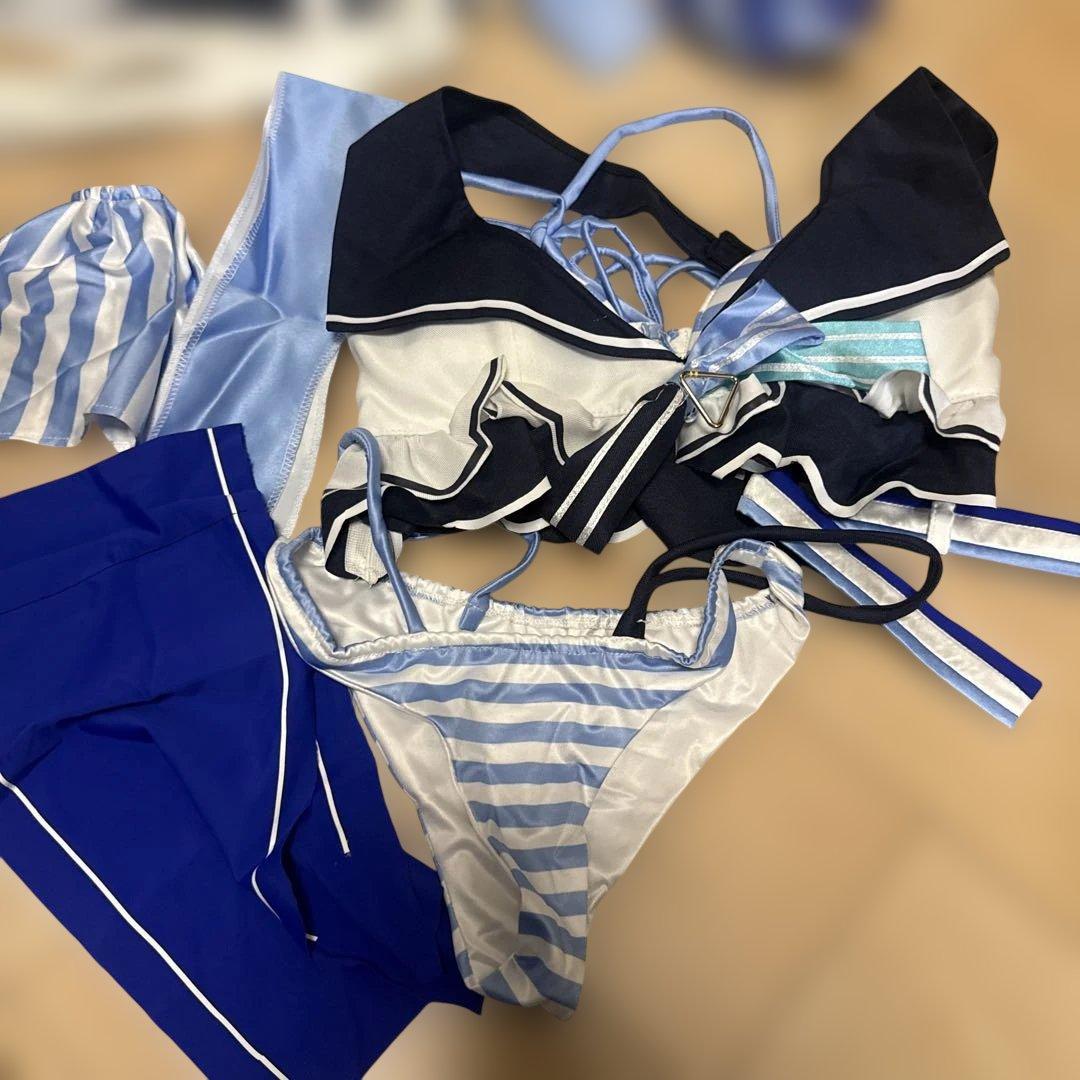 ホロライブ　星街すいせい　コスプレ　衣装　水着