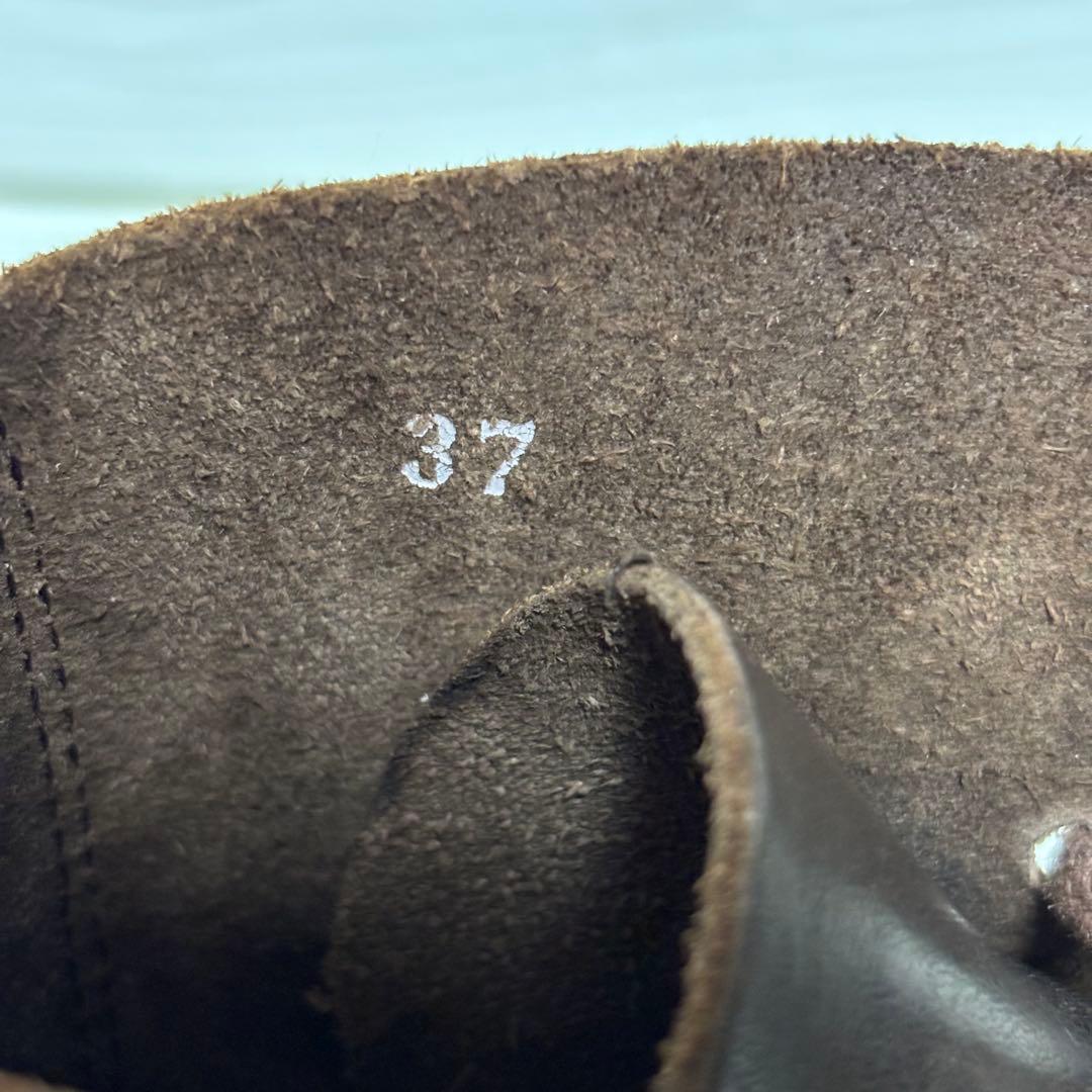 【美品】trippen NOMAD レースアップブーツ ブラウン 37 ノマド