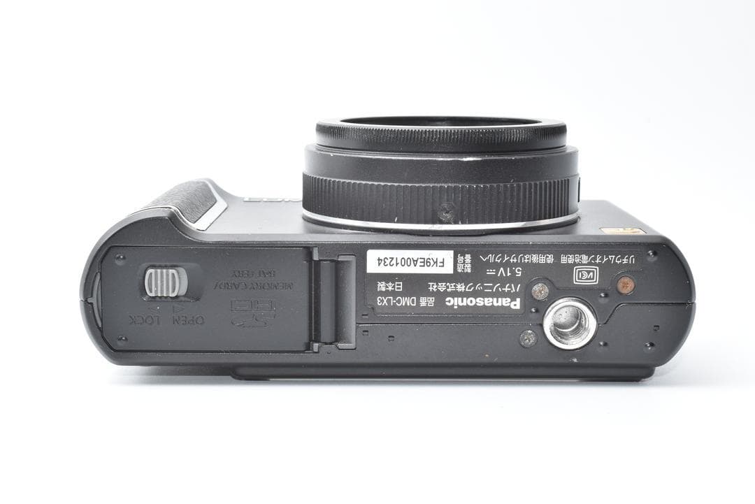 【動作未確認】Panasonic LUMIX DMC-LX3 ブラック