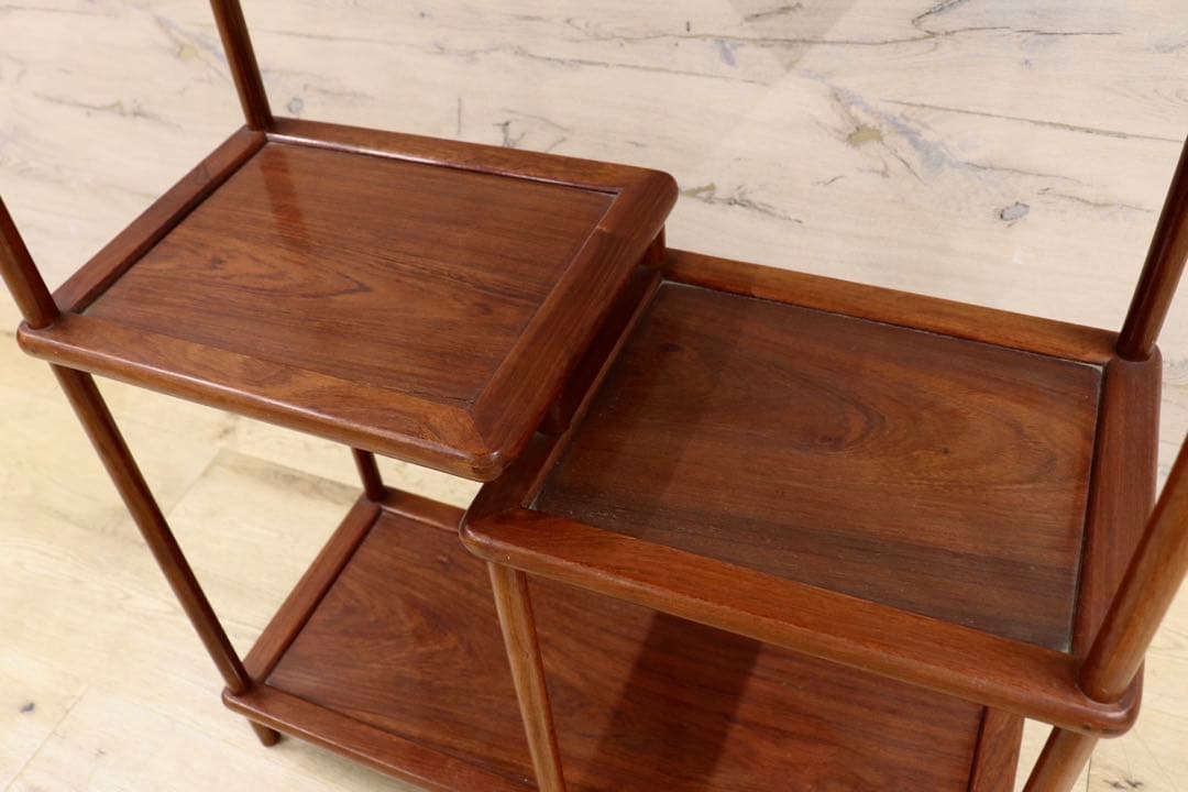 GMIH78○和モダン シェルフ ラック 飾り棚 違い棚 茶棚 飾り棚 置物棚