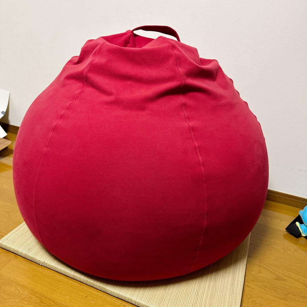 【手渡し限定】ヨギボー ポッド レッド Yogibo Pod ソファ