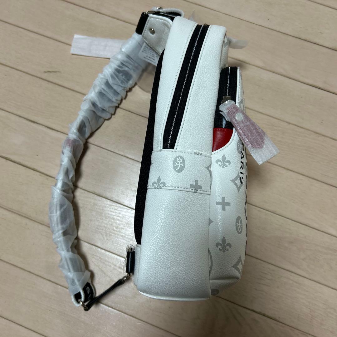 CASTELBAJAC ホワイト ショルダーバッグ