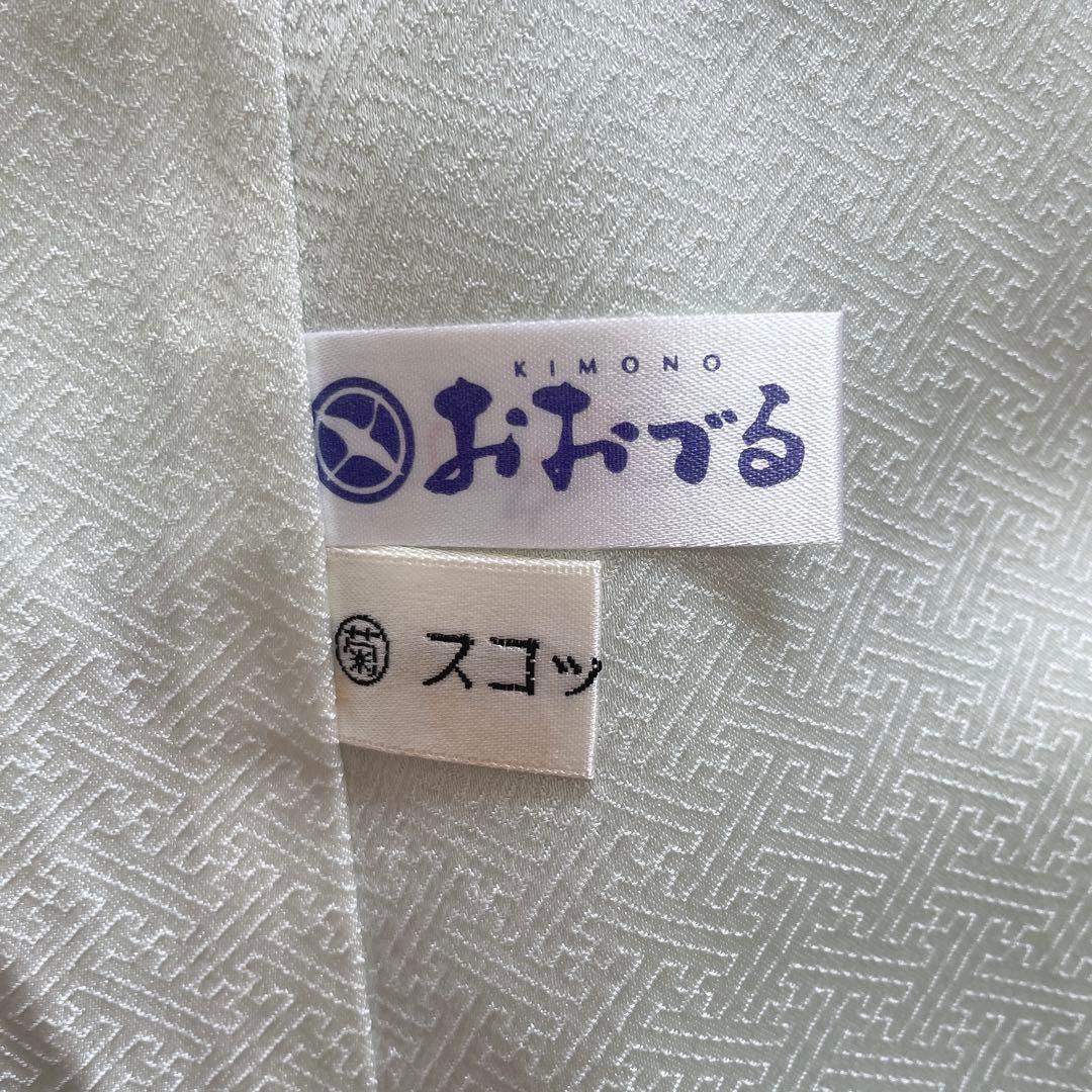 訪問着　フルセット　桜の木　花筏　綸子　入学式　卒業式　春めく　着物　Q5