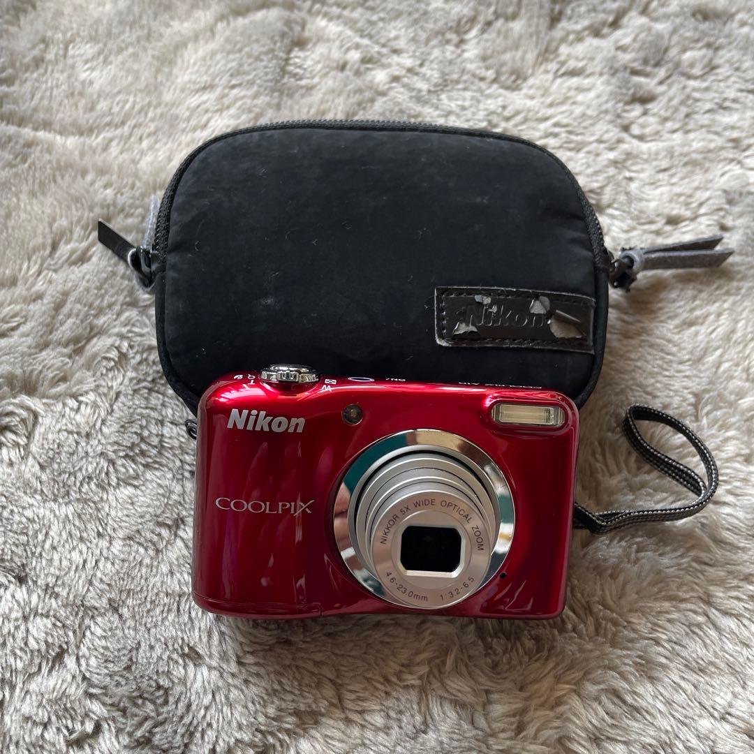 Nikon COOLPIX 赤色 コンパクトデジタルカメラ