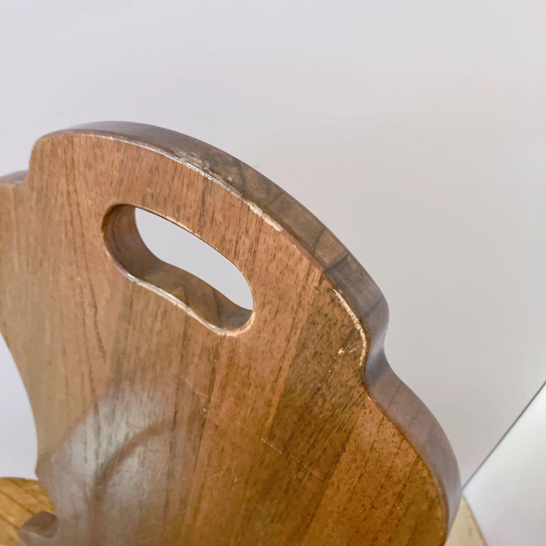 木製　ダイニングチェア　2脚セット　デザインチェア　アームレスチェア　椅子