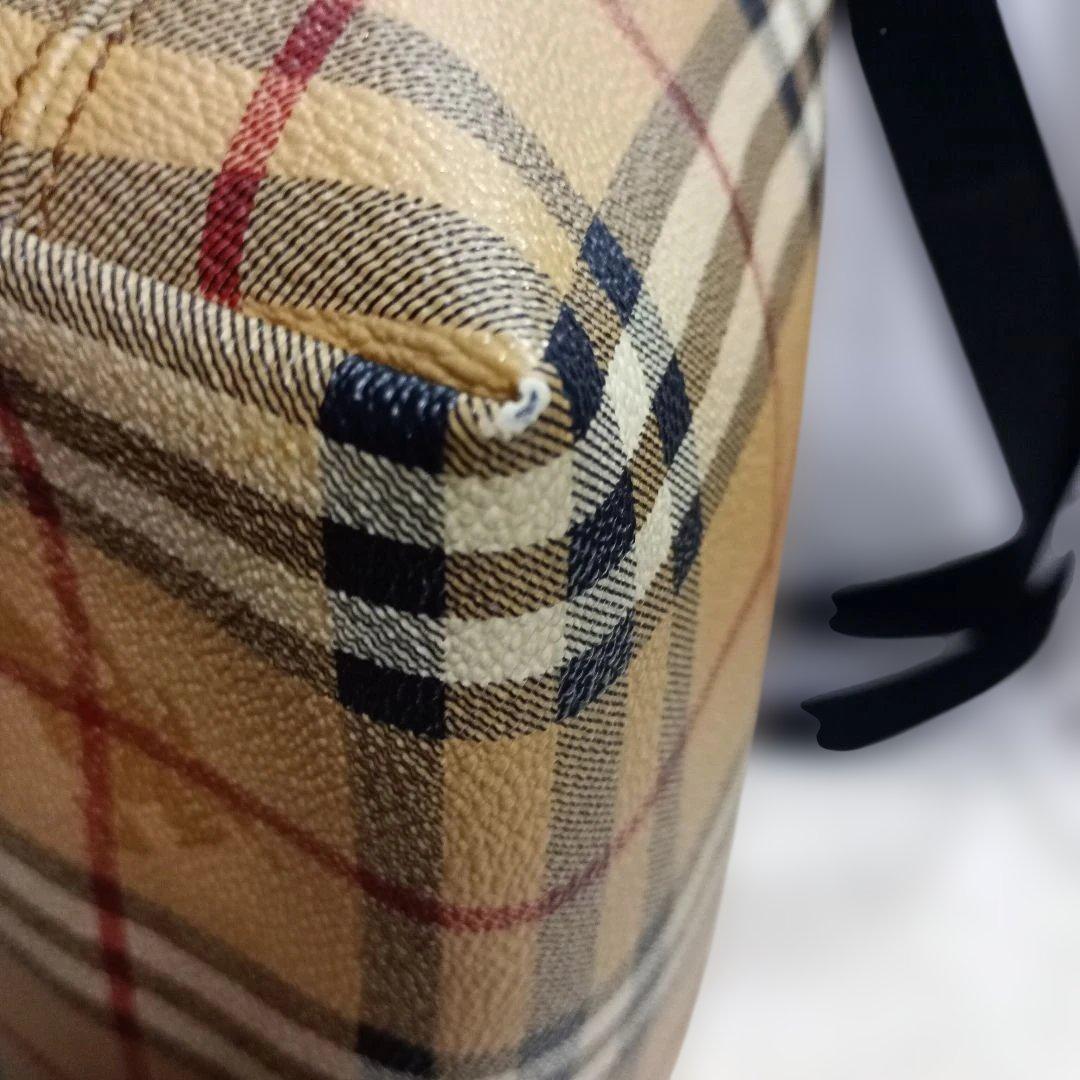 BURBERRY バーバリー ノバチェック ショルダーバッグ PVC