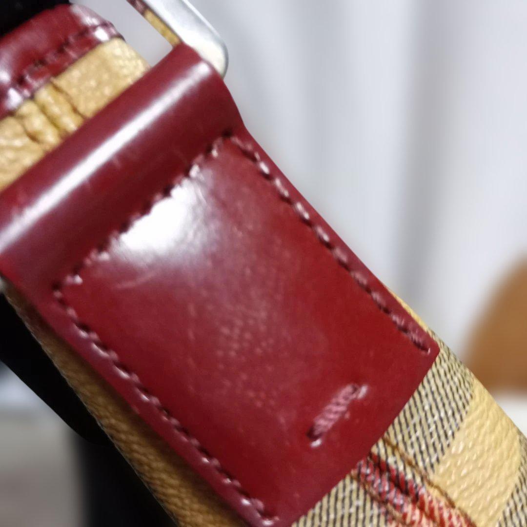 BURBERRY バーバリー ノバチェック ショルダーバッグ PVC
