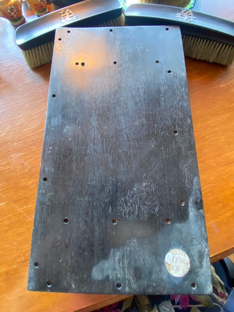 木製ミラーとブラシセット