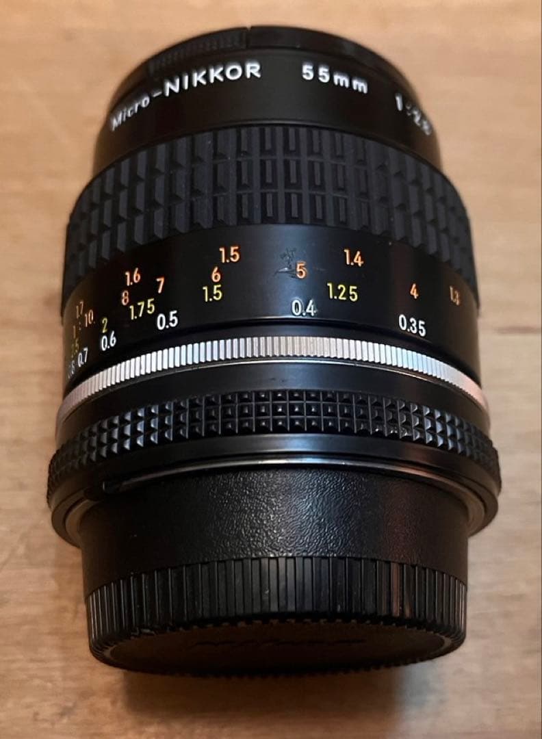 Nikon Micro-NIKKOR 55mm f/2.8 MFレンズ