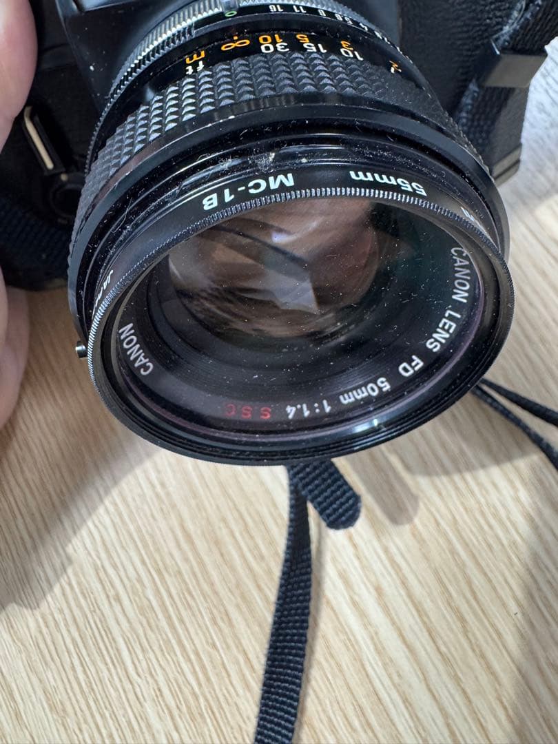 Canon F-1 フィルムカメラ 70-210mmレンズ付き