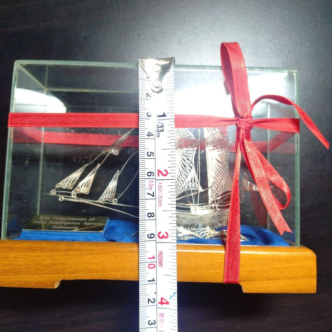 帆船　置物