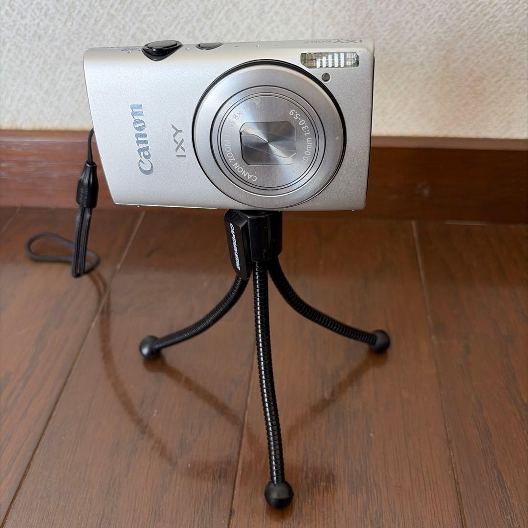 【Canon IXY 600Fデジタルカメラ】シルバー＊付属品複数有