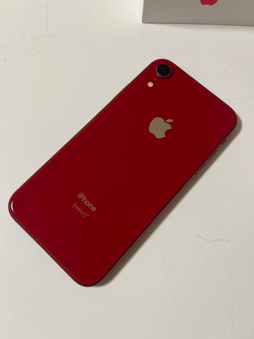 iPhone XR (レッド) 128GB本体　液晶ジャンク