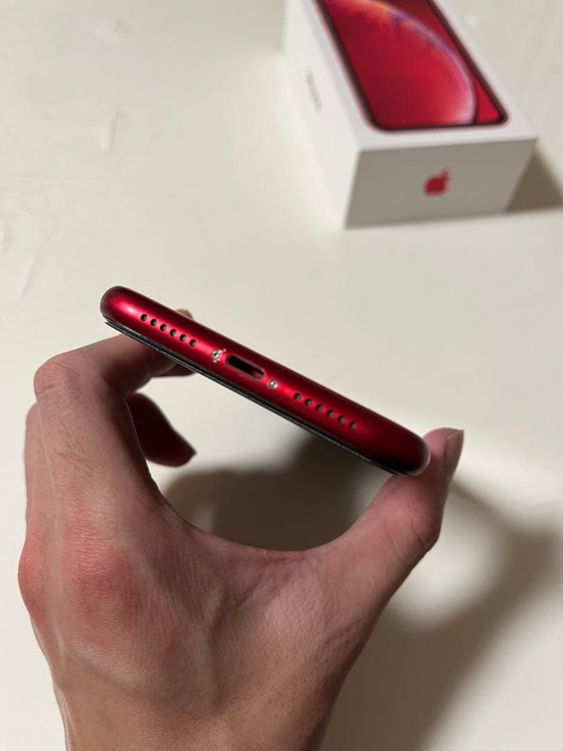 iPhone XR (レッド) 128GB本体　液晶ジャンク
