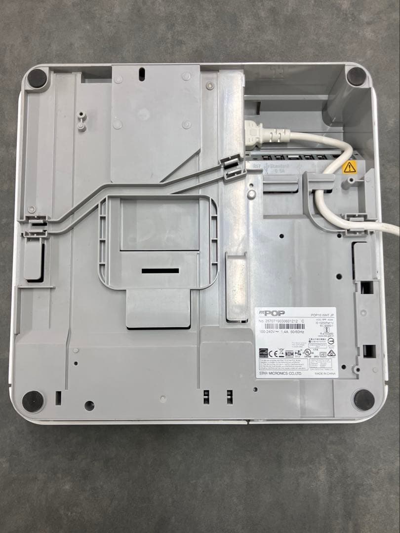 スター精密 レシートプリンター 白 POP10 WHT JP※通電◯