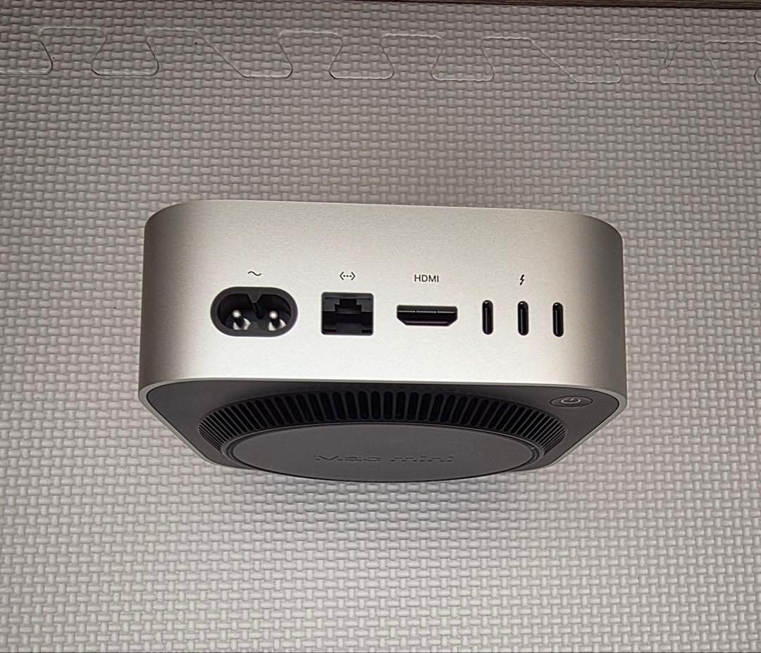 Apple Mac mini M4チップ搭載16GBメモリSSD256GB