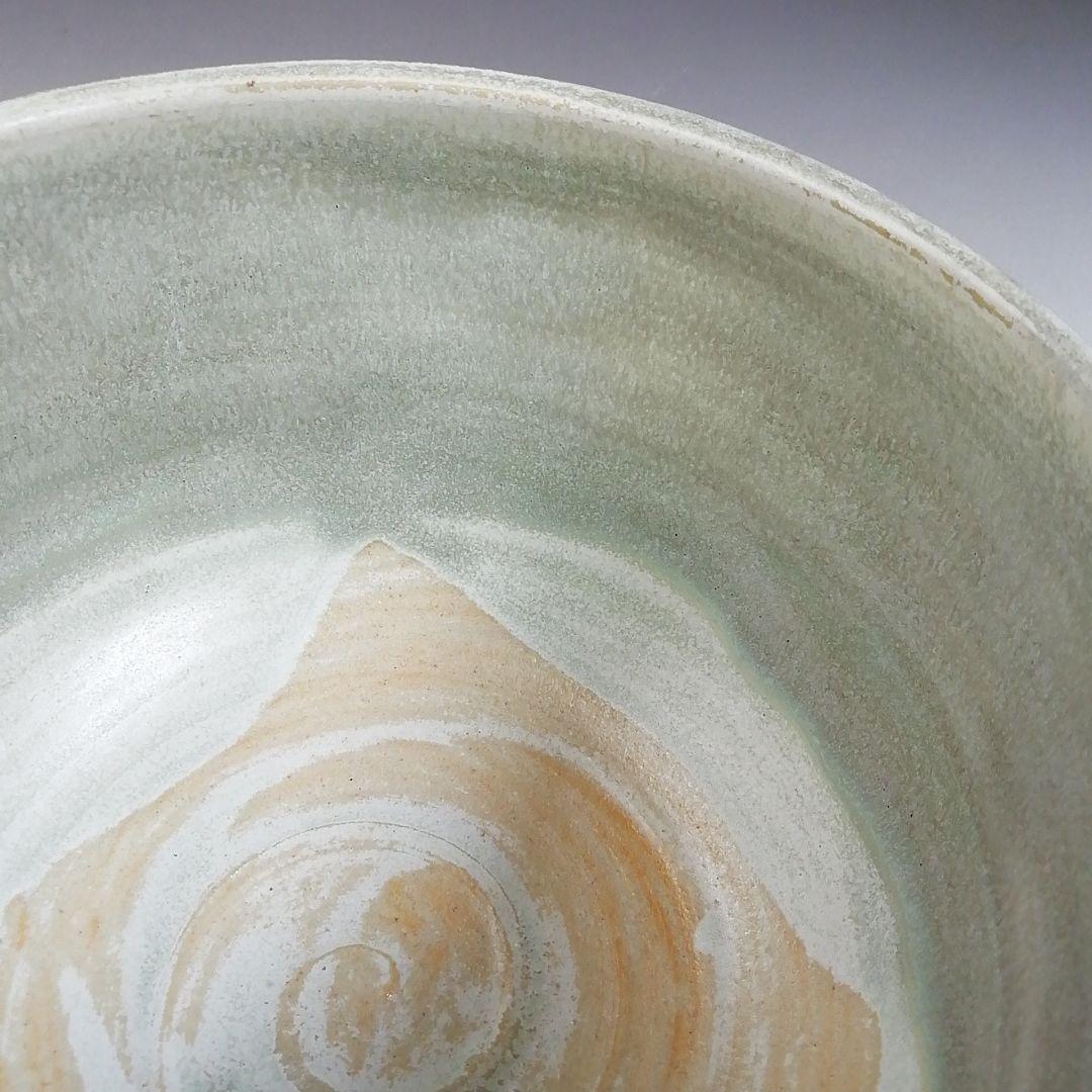 Ｔ７０５　茶碗　『象牙色釉　茶碗』『九谷焼』『伊豆蔵寿郎 造』共箱　抹茶碗　茶道