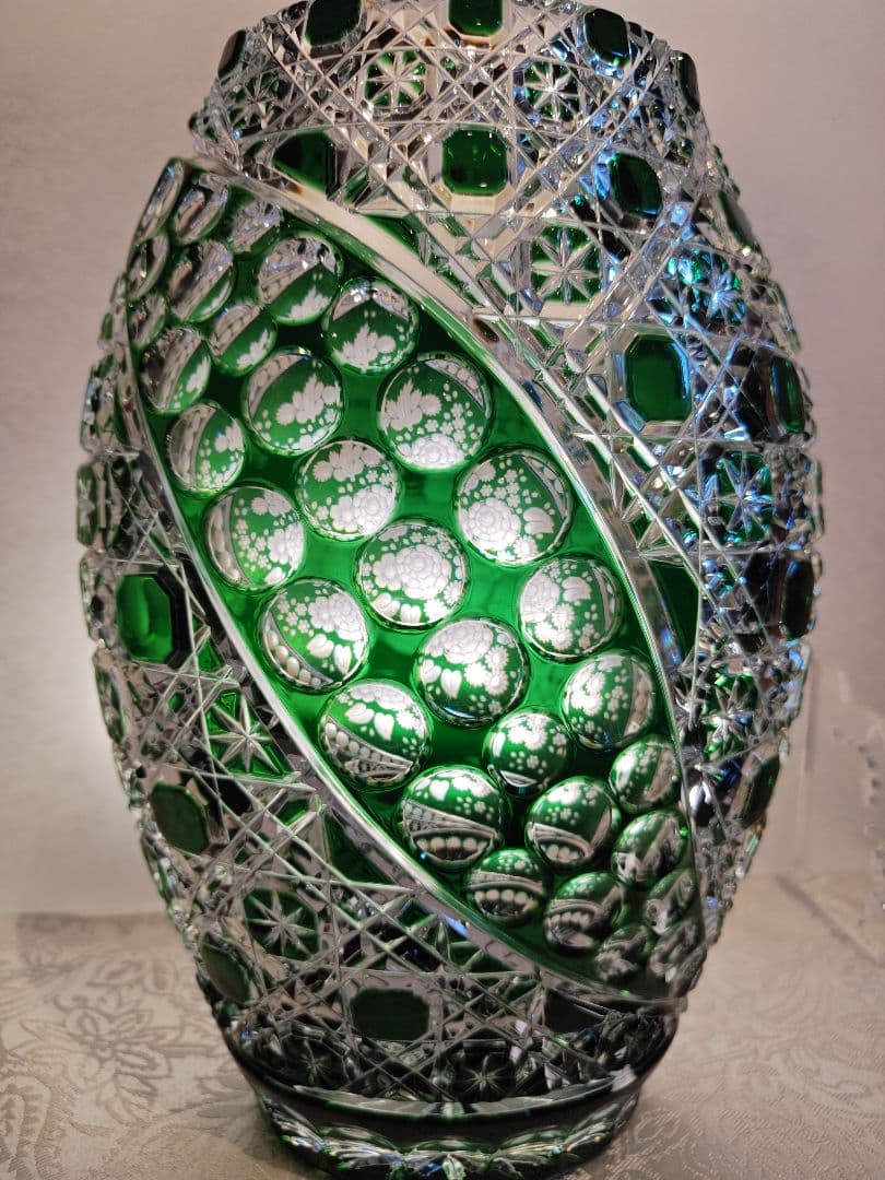 マイセンクリスタル花瓶