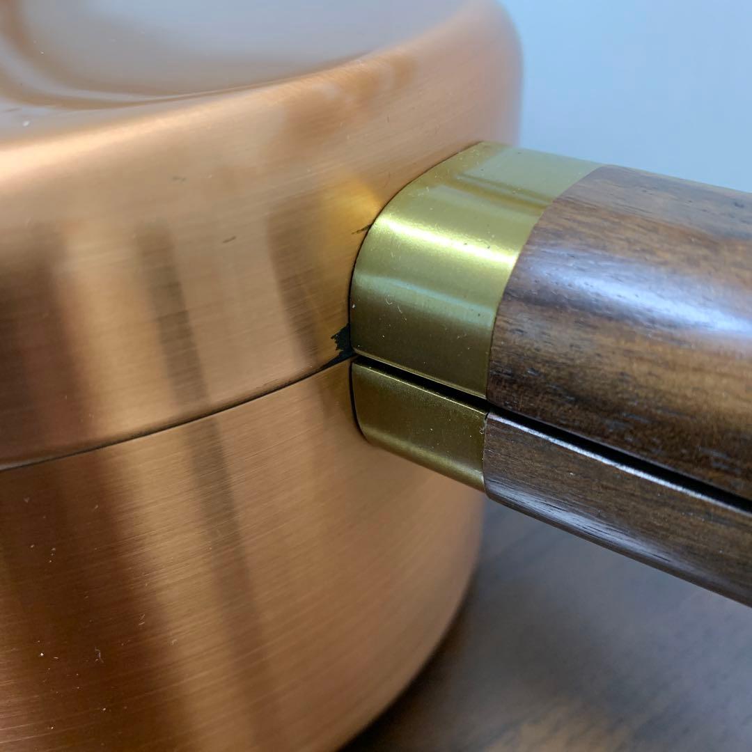 銅鍋 新光金属 Copper100 ギャルソンシリーズ チーズフォンデュセット