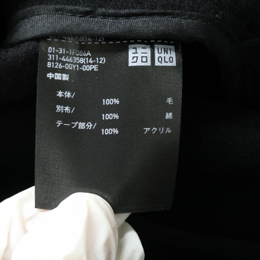 【新品✨タグ付き】UNIQLO+J ウールオーバーサイズダッフルコート 黒 M