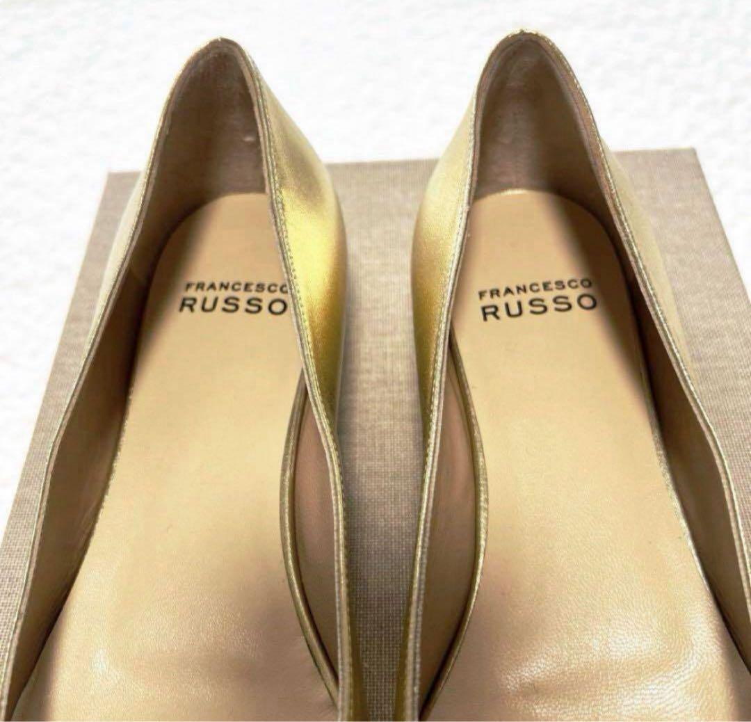 【新品未使用】Francesco Russo フランチェスコルッソ ゴールド