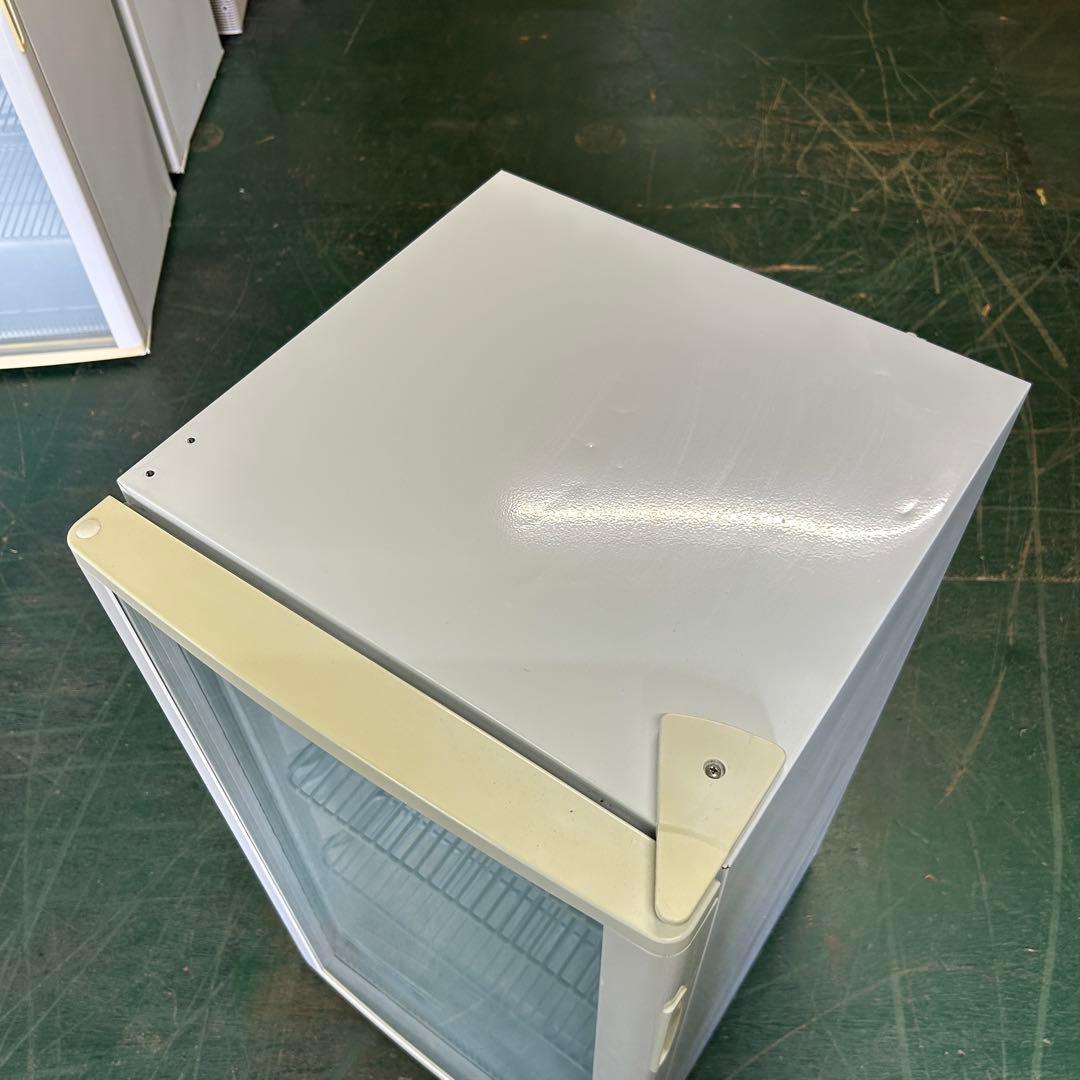 132業務用 冷蔵ショーケース オフィスコンビニ XW-105 左右開き 小型