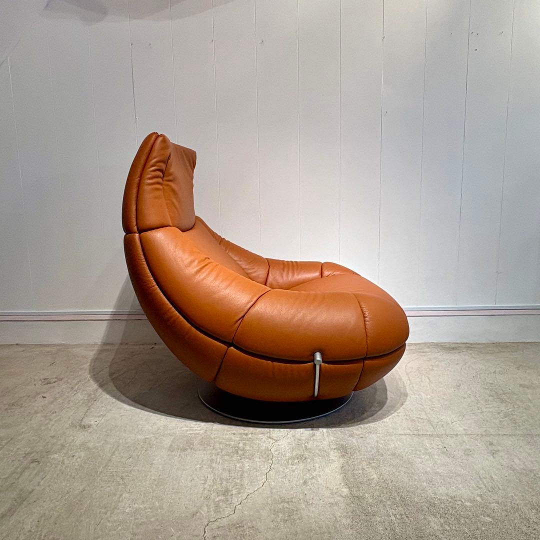 de sede スイス製　レザー ラウンジチェア