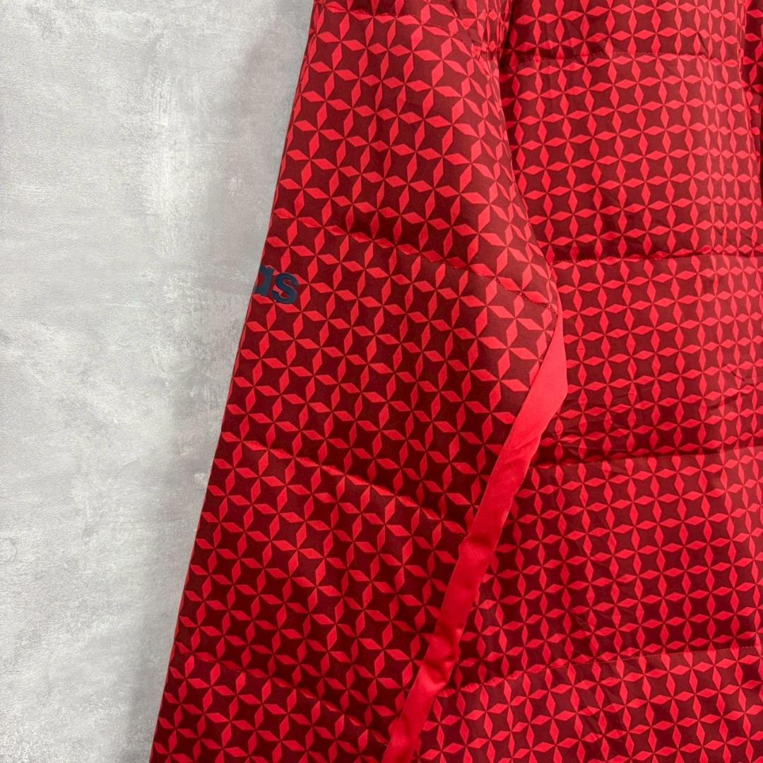 adidas GOLF 中綿 総柄 ダウンジャケット 防寒 N2328