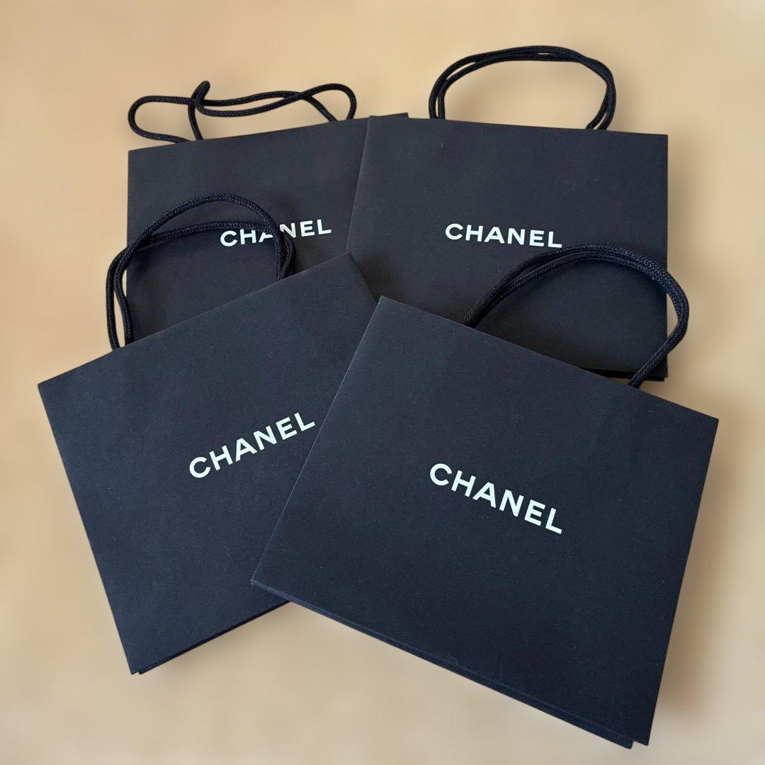 CHANEL リボンセット　ショッパー　空箱　マグネット　保存袋　付属品　セット