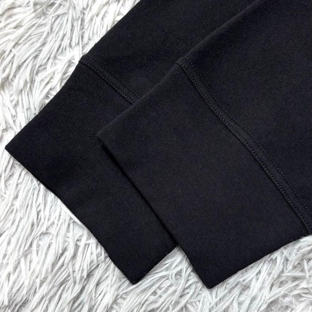 美品 LV ルイヴィトン カシミヤ入りスウェット \"ブラック\" Mサイズ