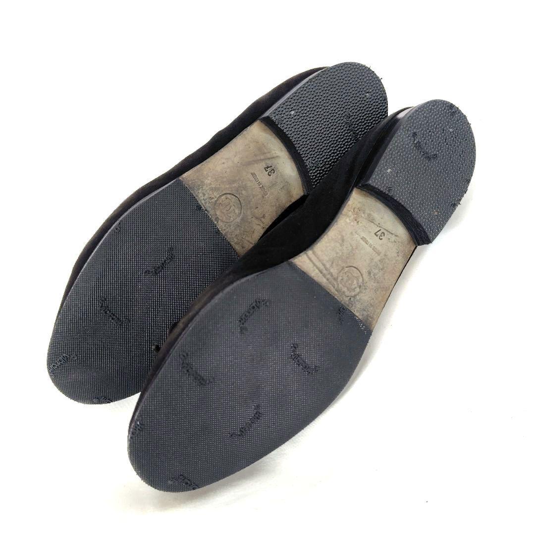 ✨️腕利き職人のリペア済✨️美品♥箱付【シャネル】ココマーク フラットシューズ