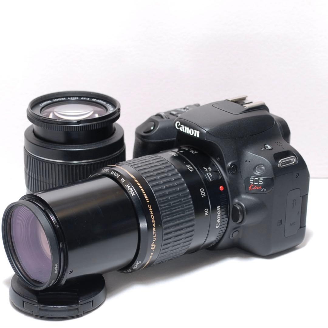 推し活におすすめ✨Canon Kiss X9✨ダブルレンズ✨Wi-Fi機能搭載