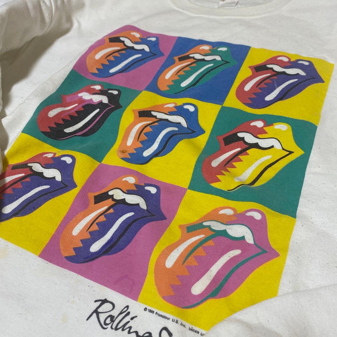 レア！　ローリングストーンズ　初来日記念　トレーナー　スエット　L らリメイクに