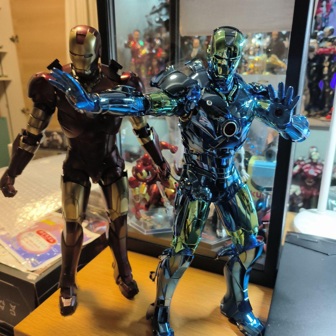 ホットトイズ MMS814D71 アイアンマン・マーク３ブルー・ステルス版2.0