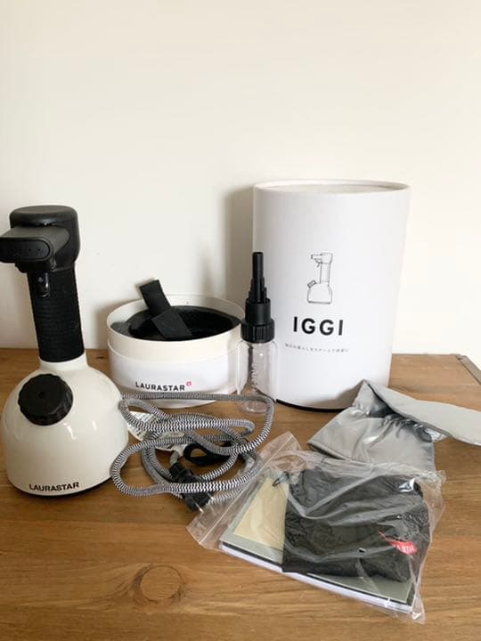 [加圧式除菌脱臭スチーマー IGGI（イギー） ホワイト]