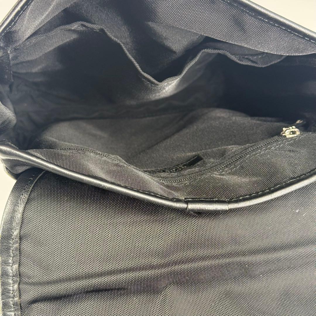 【美品】Burberry BLACK LABELショルダーバッグ　ノバチェック