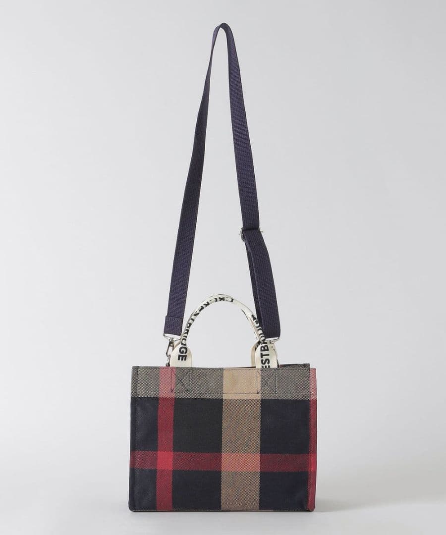 BURBERRY　クレストブリッジ　チェックキャンバス2WAYショルダー　新品