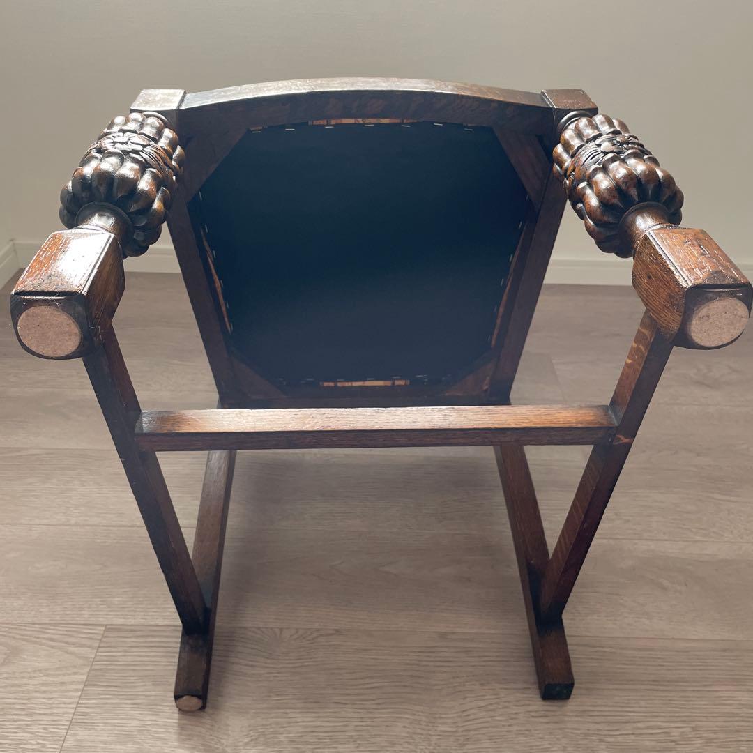 アンティークチェア イス チェア フランス ヨーロッパ 木製　ダイニングチェア①