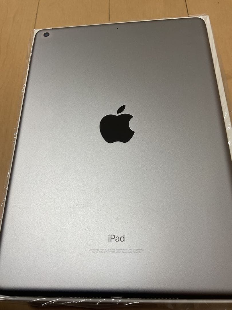 Apple iPad Wifi本体シルバー 第6世代　充電器・USBケーブル付き