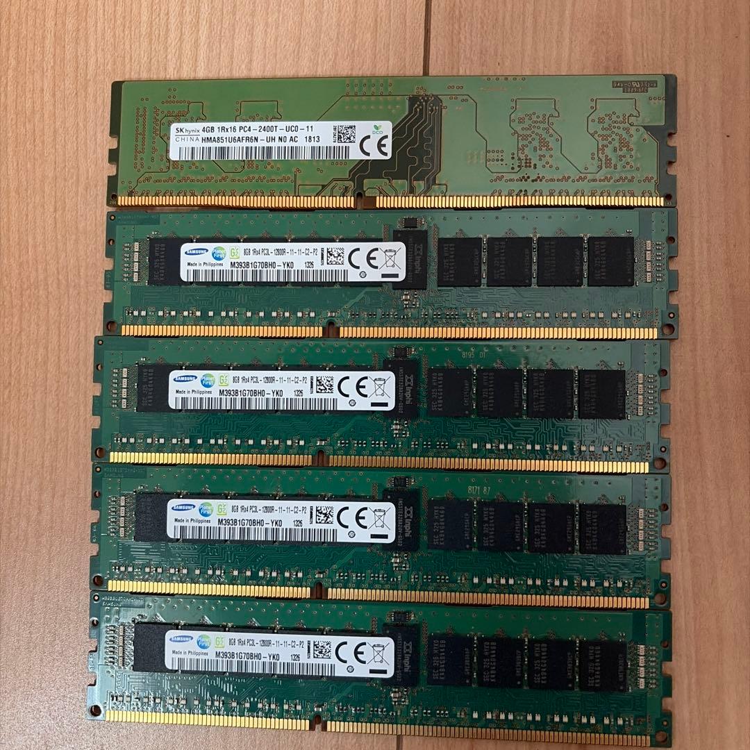 メモリー 4GB DDr4. 8GB DDR3