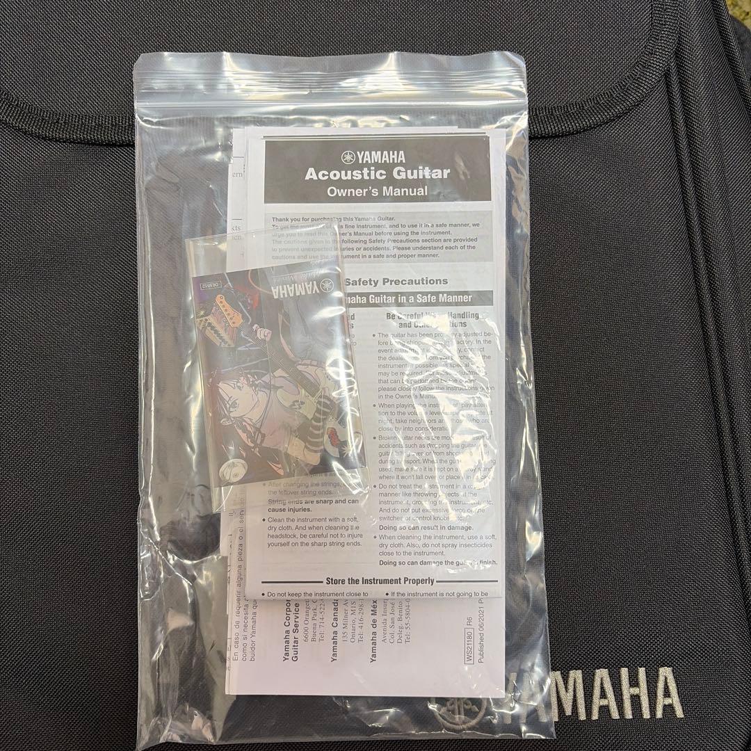 新品YAMAHA アコースティックギター LS6 ARE NTフォークギター