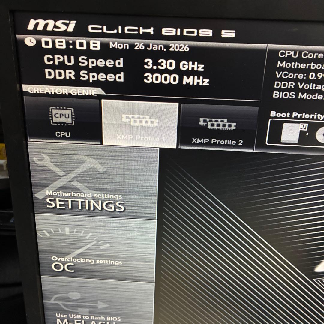 【テスト済】G.Skill DDR4-3000 8GB×2 SNIPER X