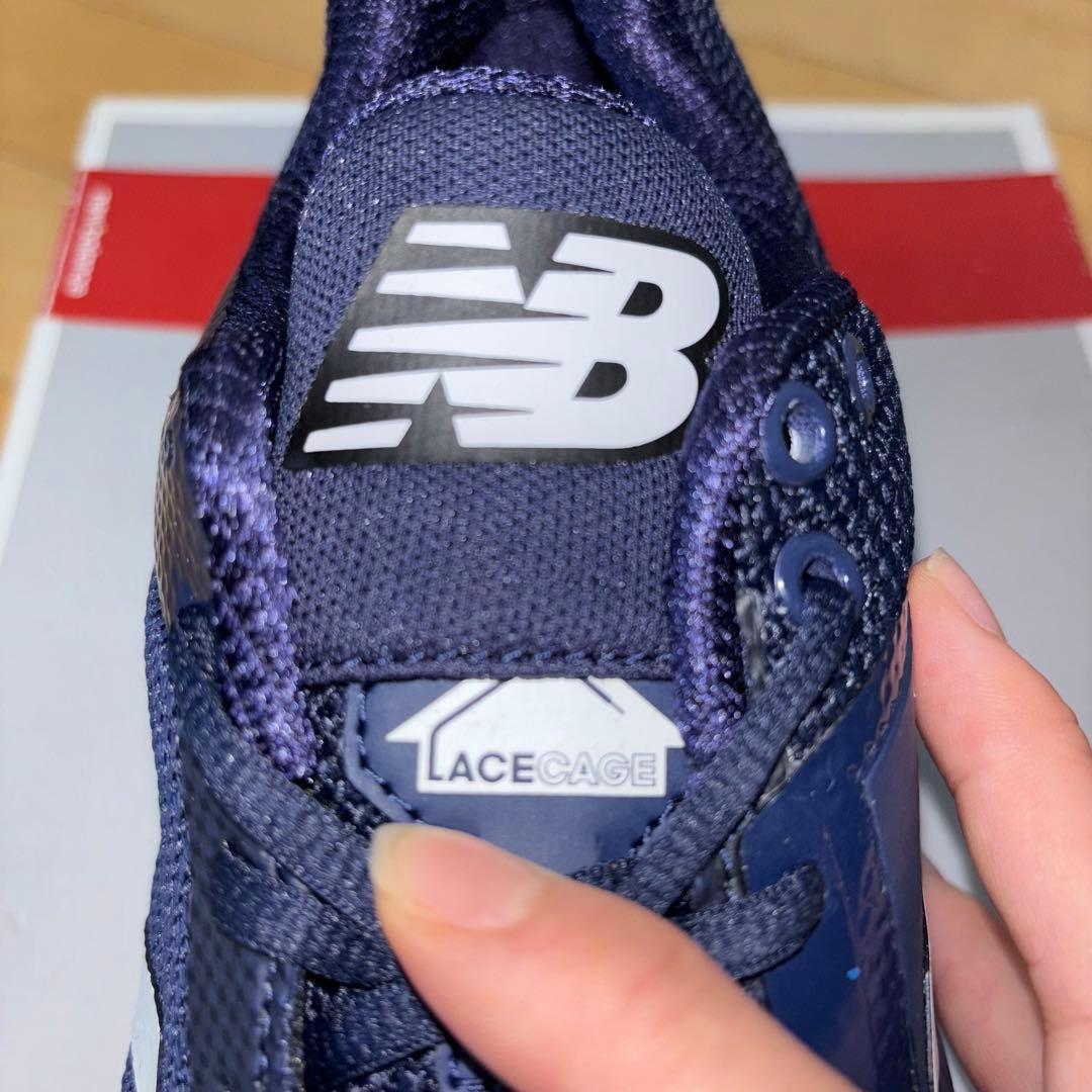 新品未使用 ニューバランス 野球 スパイク 30cm new balance 紺