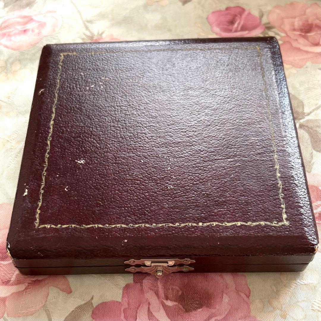 純銀製品　アンティーク　貝口結びデザイン フルーツナイフ　菓子切　5本セット