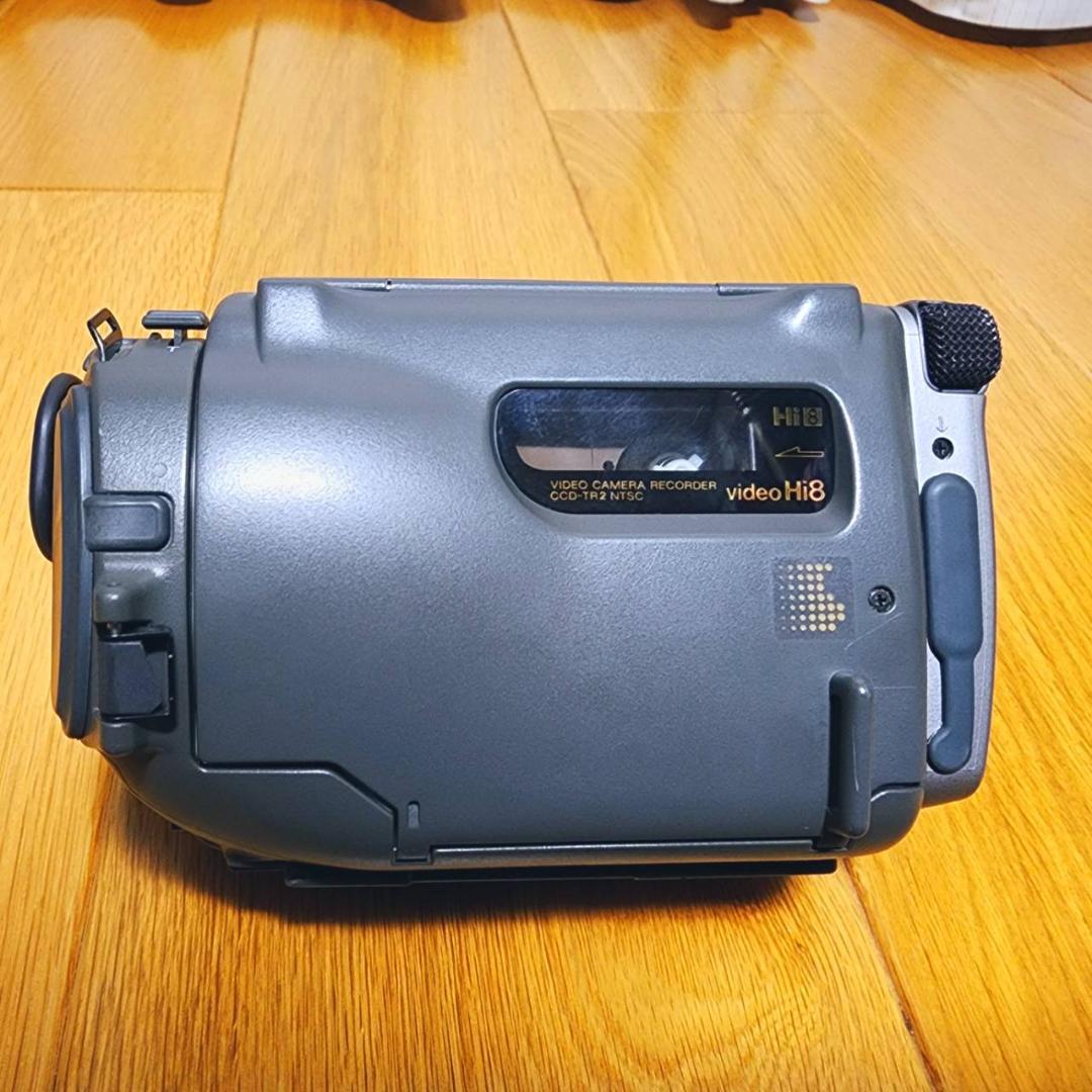 【動作確認済】高画質 Hi8 SONY 8ミリ ビデオカメラ CCD-TR2